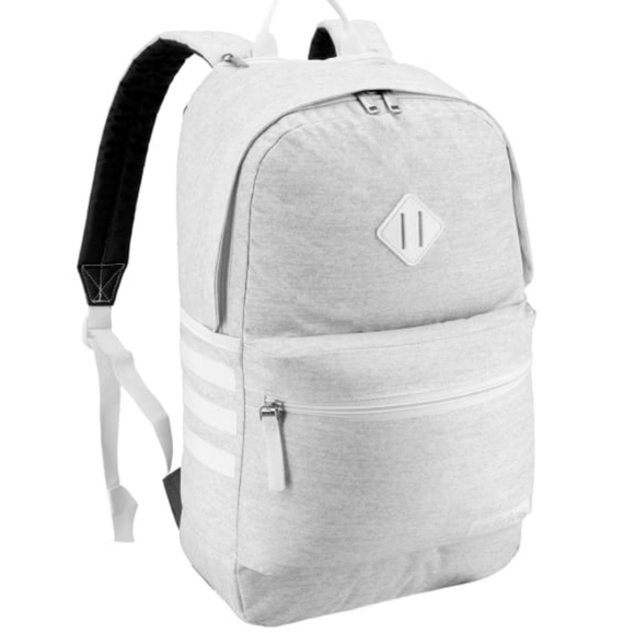 adidas classic 3s ii backpack white 5 A computer sleeve inside t adidas Classic 3-Stripe Backpack for